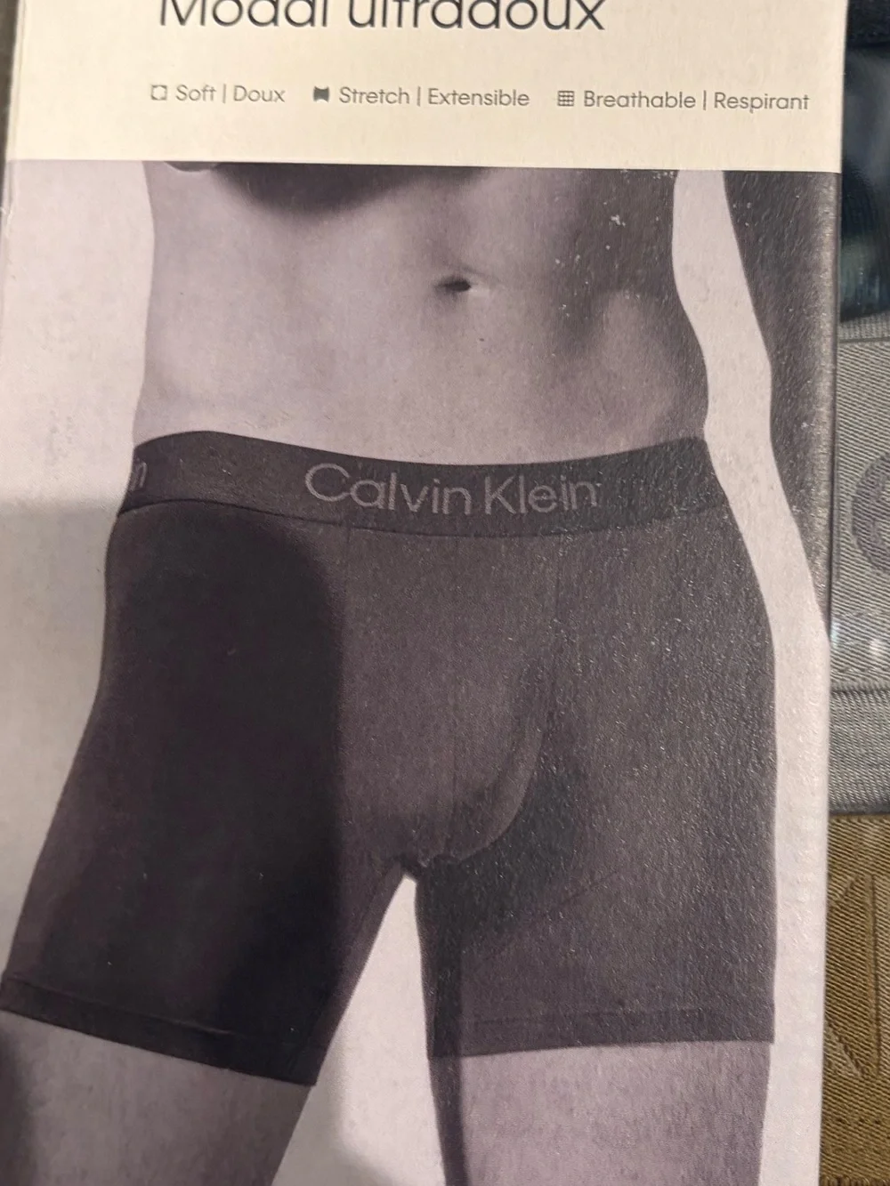 Calvin Klein microfiber stretch ultra soft modal boxer brief ,3 pack new